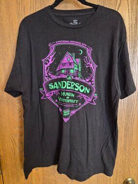 DISNEY HOCUS POCUS SANDERSON MANSION T-SHIRT IN SIZE XL